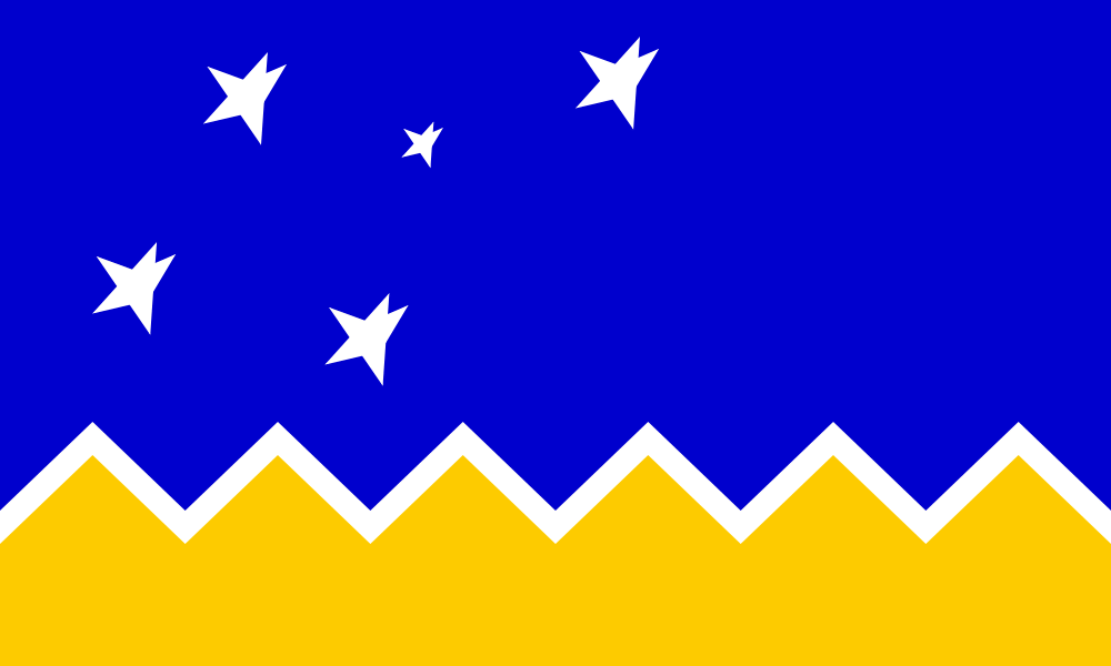 Bandera de la Región de Magallanes y de la Antártica Chilena